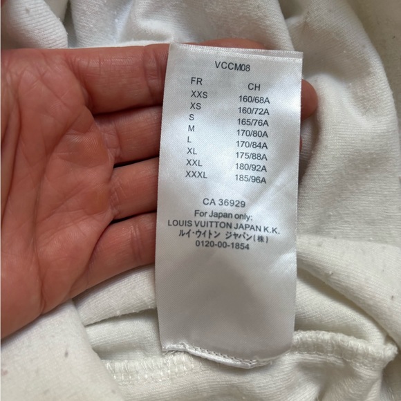 LV Monogram Toweling T-Shirt Size M - Picture 6 of 6